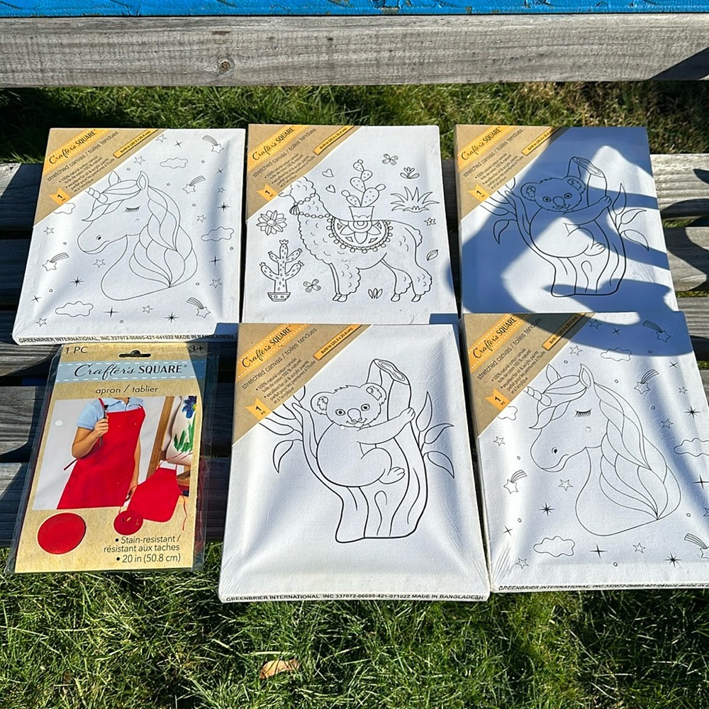 Kids 6 piece arts and craft bundle brand new with tags